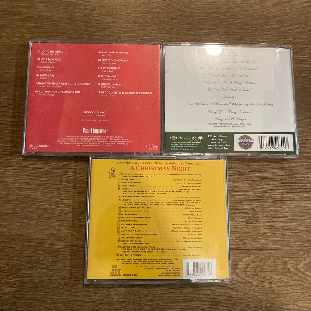 Christmas Music Lot - 3 Vintage CDs - Picture 2 of 13